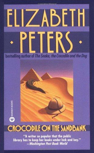 Barbara Mertz: Crocodile on the Sandbank (Amelia Peabody #1) (1988)