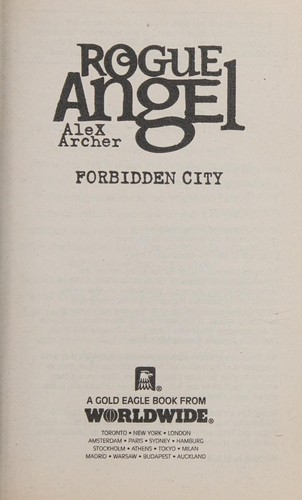 Alex Archer: Rogue angel (2007, Worldwide)