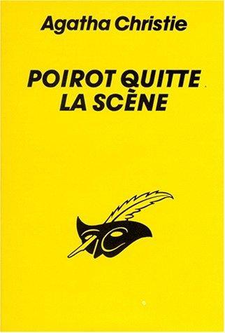 Agatha Christie: Poirot quitte la scène (French language, Editions du Masque)