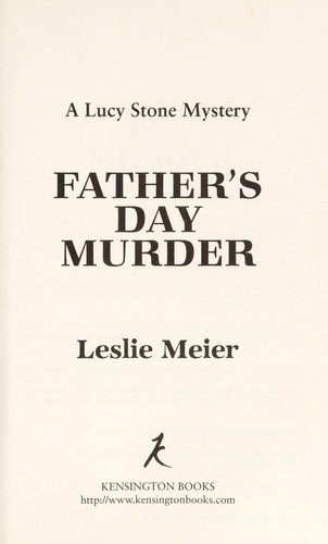 Leslie Meier: Father's Day murder (2003, Kensington Books)