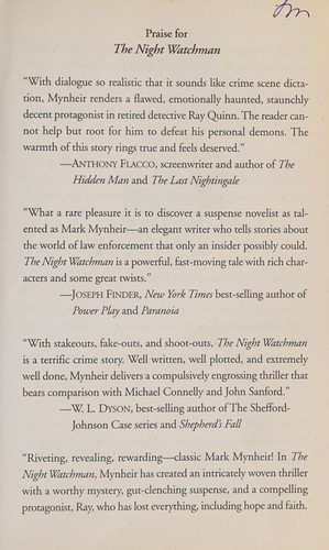 Mark Mynheir: The Night Watchman (EBook, 2009, The Doubleday Religious Publishing Group)