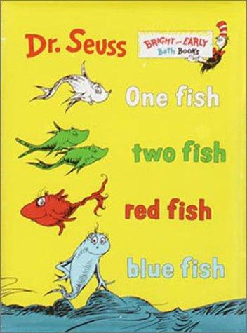 Dr. Seuss: One Fish, Two Fish, Red Fish, Blue Fish(Vinyl Bath Book) (Random House Books for Young Readers)